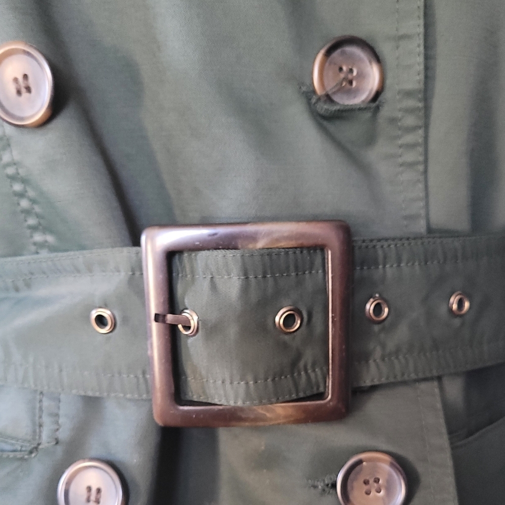 Zara Basic Belted Jacket. Size: L - image 5